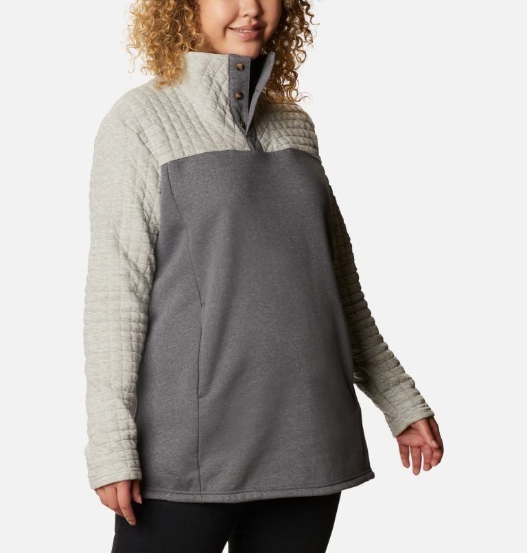 Women's Columbia Sunday Summit II Tunic Sweatshirts Grey | Plus Size CA-ZC45A